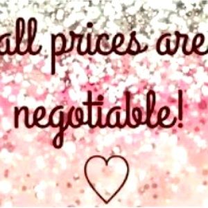 ALL PRICES ARE NEGOTIABLE! ALL CATEGORIES INCLUDED! ♥️👚👕👠💍👜🏀⚽️🏈🧼🎁🗝
